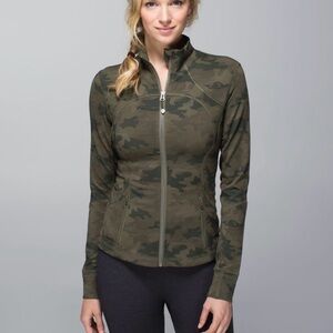 Camouflage Women's Jacket Lululemon size 10